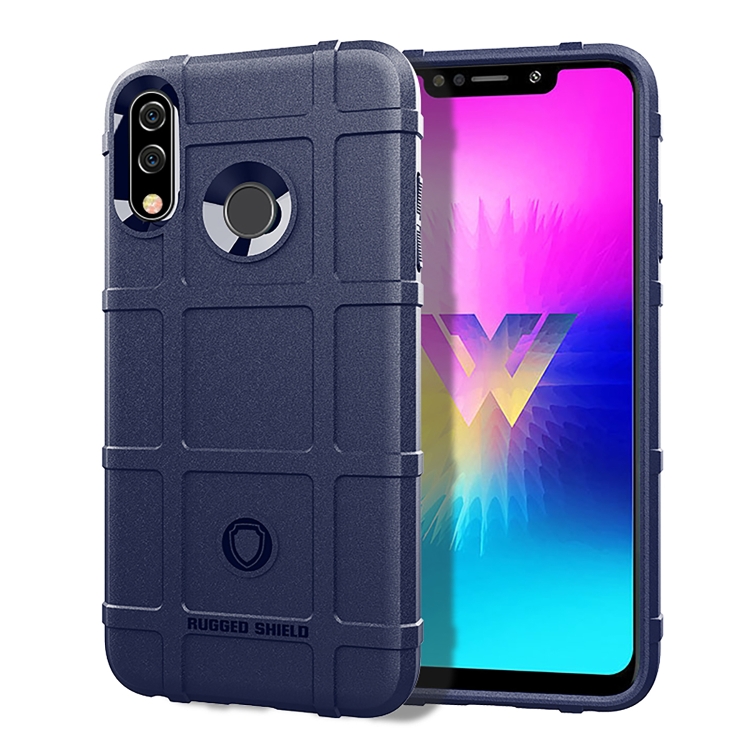 

Full Coverage Shockproof TPU Case for LG W30(Blue)