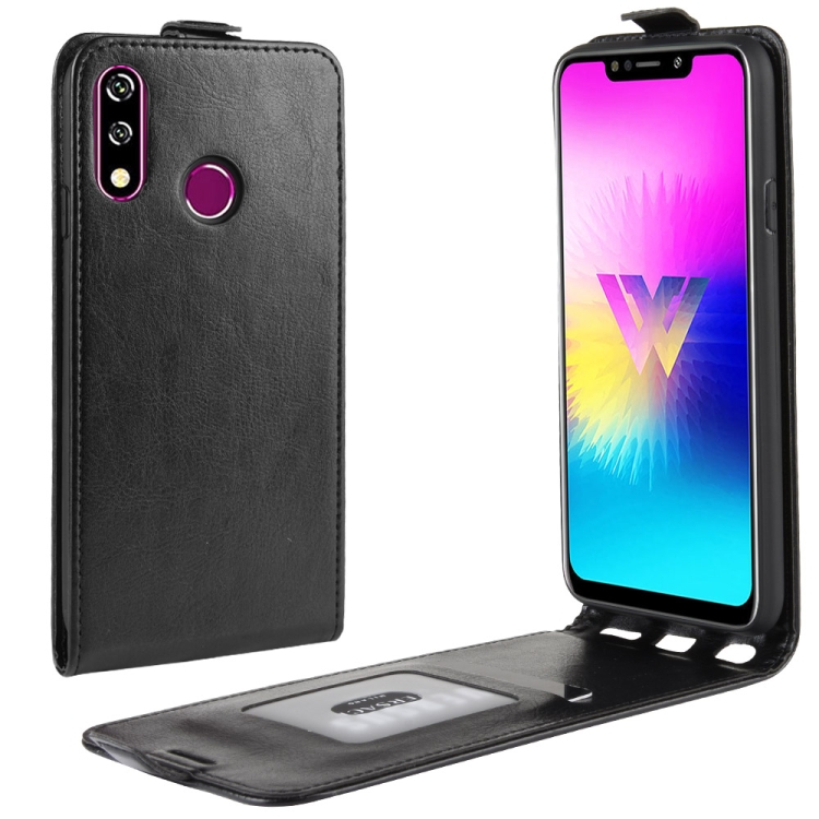 

Crazy Horse Vertical Flip Leather Protective Case for LG W10(black)