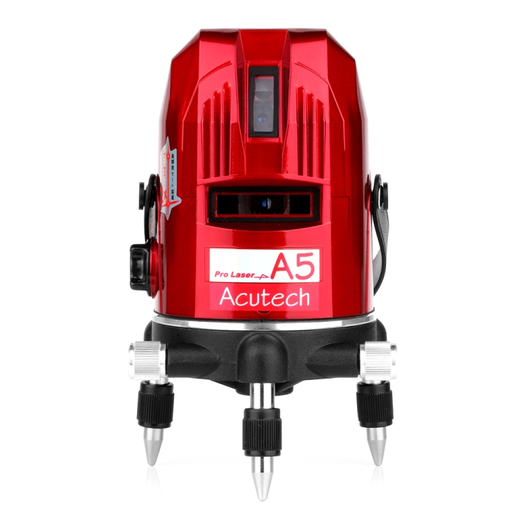 

A5 Laser Level 2~5 Line Red Beam Line 360 Degree Rotary Level Self-leveling Horizontal&Vertical Available Auto Line Laser Level