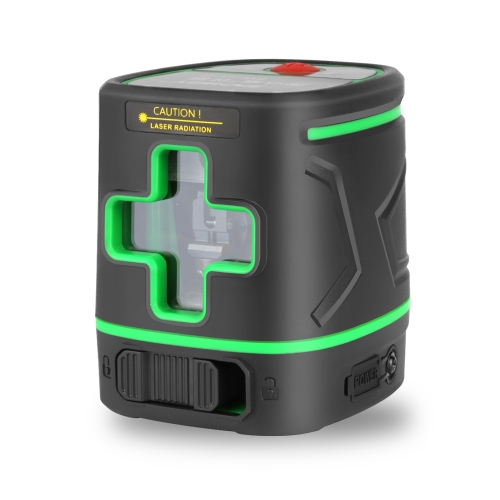 

SNDWAY SW-331G Laser Level 2 Lines 360 Degree Rechargeable Battery Green Beam Self Leveling Level Laser 3D Rotary Vertical Horizontal