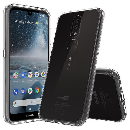 

Scratchproof TPU + Acrylic Protective Case for Nokia 4.2(Transparent)