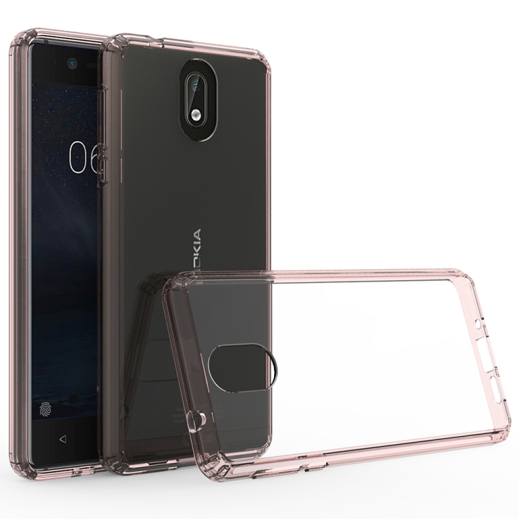 

Scratchproof TPU + Acrylic Protective Case for Nokia 3.1(Pink)