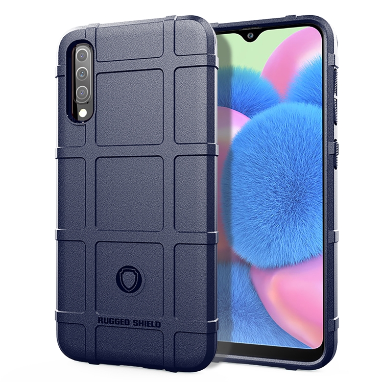 

Full Coverage Shockproof TPU Case for Galaxy A30s(Blue)