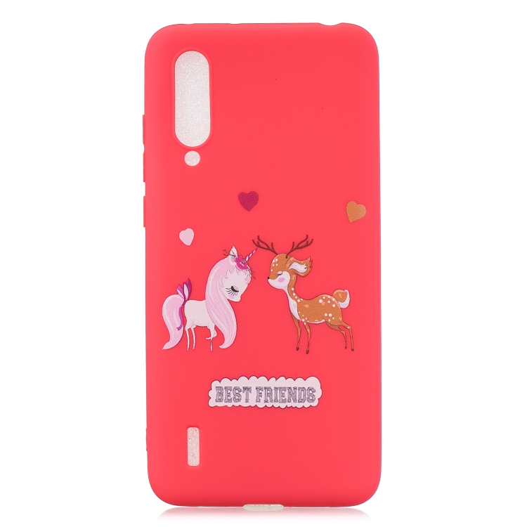 

Frosted Pattern TPU Protective Case for Xiaomi Mi CC9 / A3 Lite(Loves)