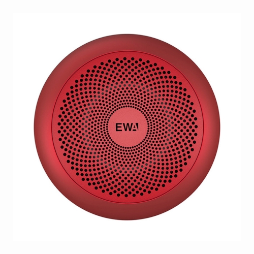 

EWA A110mini High Hidelity Bluetooth Speaker Small Size High Power Bass, TWS Bluetooth Technology, Support TF(Red)