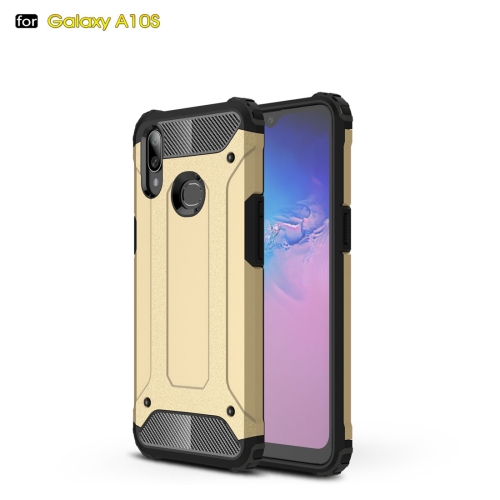 

Magic Armor TPU + PC Combination Case for Galaxy A10s(Gold)