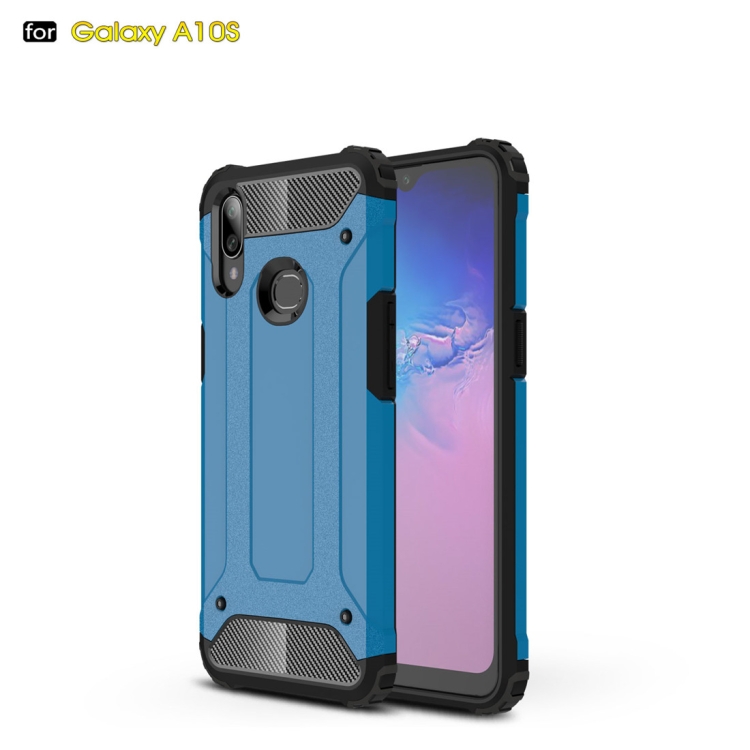 

Magic Armor TPU + PC Combination Case for Galaxy A10s(Blue)