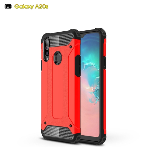 

Magic Armor TPU + PC Combination Case for Galaxy A20s(Red)