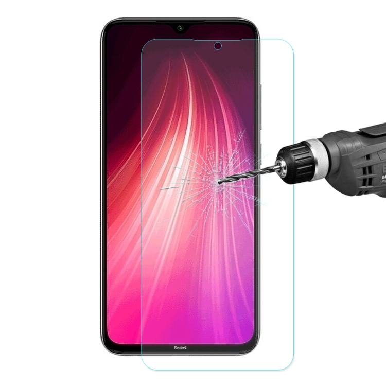 

ENKAY Hat-prince 0.26mm 9H 2.5D Curved Edge Tempered Glass Film for Xiaomi Redmi Note 8