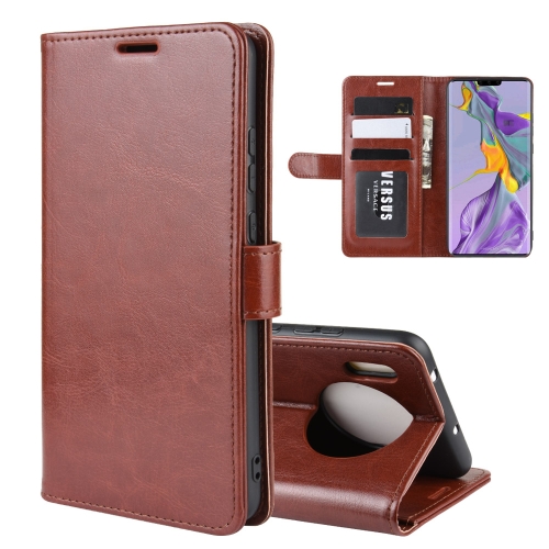 

For Huawei Mate 30 R64 Texture Single Fold Horizontal Flip Leather Case with Holder & Card Slots & Wallet(Brown)