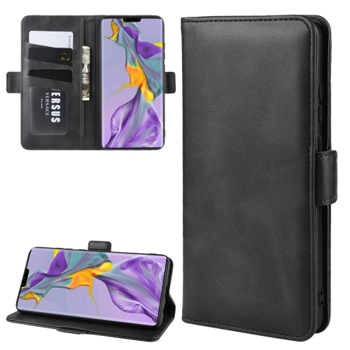 

For Huawei Mate 30 Wallet Stand Leather Cell Phone Case with Wallet & Holder & Card Slots(Black)
