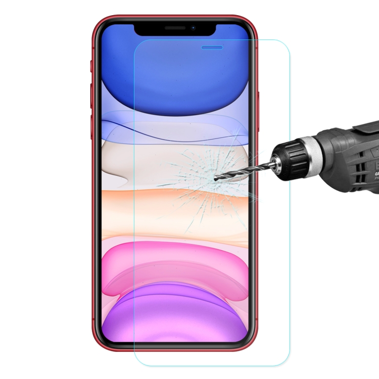 

For iPhone 11 / iPhone XR ENKAY Hat-prince 0.26mm 9H 2.5D Curved Edge Tempered Glass Film