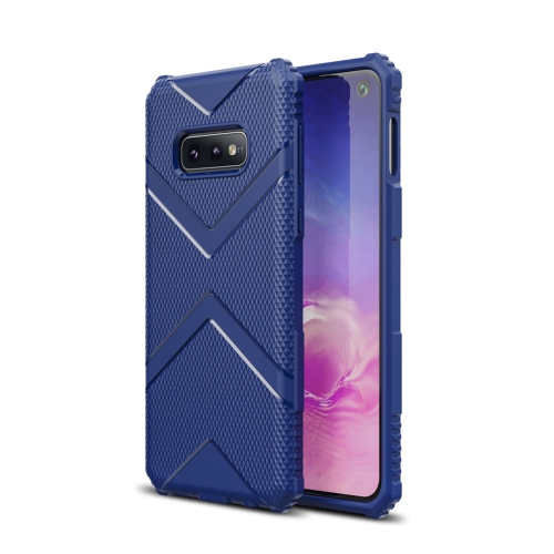 

For Galaxy S10e Diamond Shield TPU Drop Protection Case(Blue)