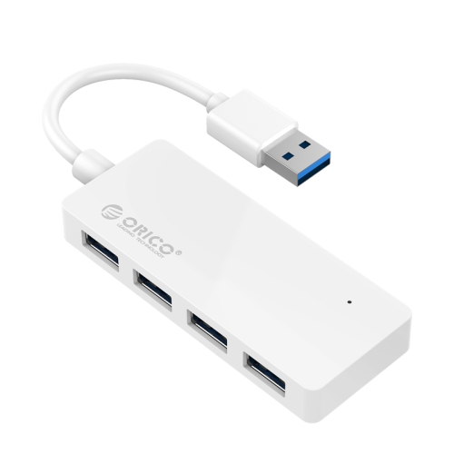 

ORICO HC4-U3 4 Port USB3 .0 HUB, Color:White