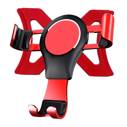 

Suitable For Audi A3/S3 Car Mobile Phone Bracket Air Outlet Suction Cup From Gravity(Red)