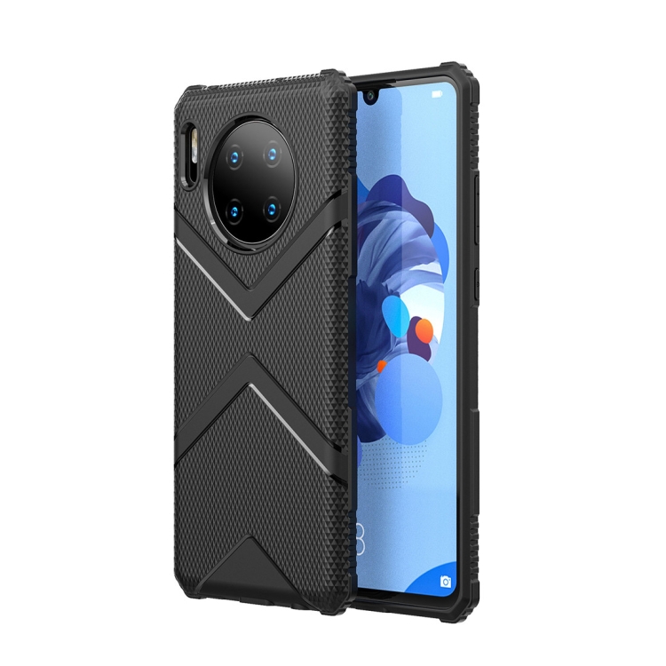 

For Huawei Mate30 Diamond Shield TPU Drop Protection Case(Black)