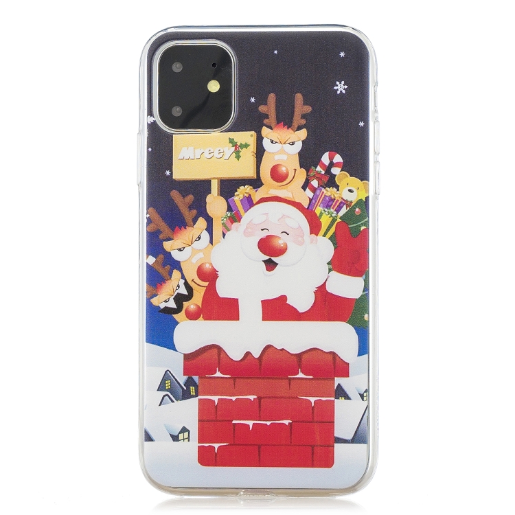 

For iPhone 11 Christmas Gift TPU Case(Santa Claus)