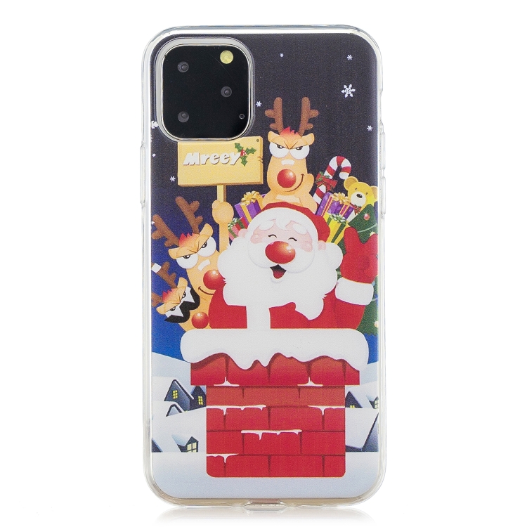 

For iPhone 11 Pro Christmas Gift TPU Case(Santa Claus)
