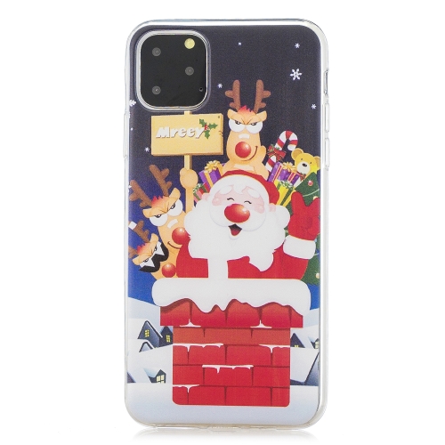 

For iPhone 11 Pro Max Christmas Gift TPU Case(Santa Claus)