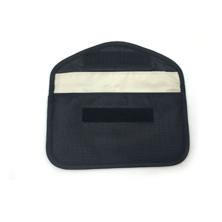 

Cell Phone Radiation Protection Cell Phone Signal Shielding Anti-Positioning Cell Phone Bag(Black)