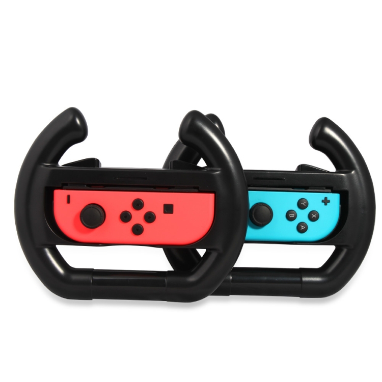 

Game Steering Wheel for Nintendo Switch Joy-Con Controller Game Accessories(Black)