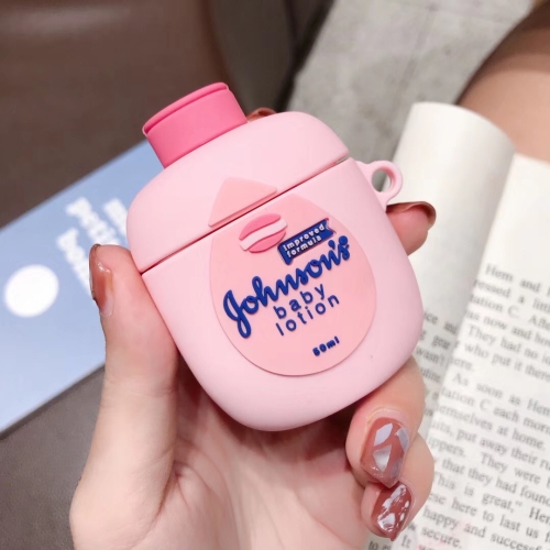 

For Apple AirPods 1/2 Generation Universal Wireless Johnson & Johnson Skin Lotion Bluetooth Headphone Protective Case