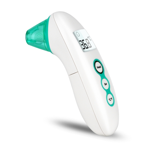 

IR300G Baby Thermometer Infrared Digital Mini Body Infrared Forehead Ear Non-Contact Gun Adult Body Fever IR Children Thermometer(Green)