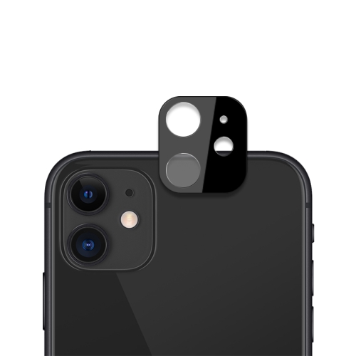 

For iPhone 11 mocolo 0.15mm 9H 2.5D Round Edge Rear Camera Lens Tempered Glass Film(Black)