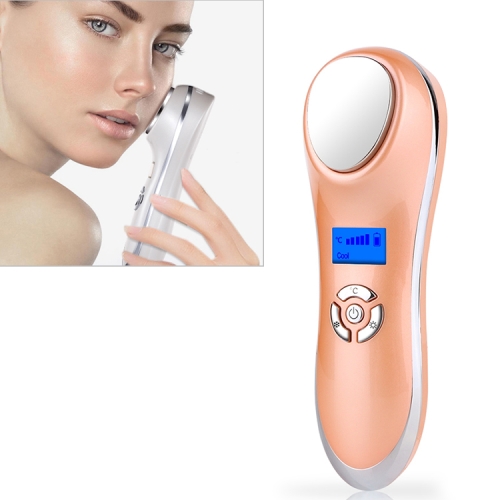 

OFY-7901 Ultrasonic Cryotherapy Hot Cold Hammer Facial Lifting Vibration Massager Face Body Import Export Face Care Beauty Machine(Pink)