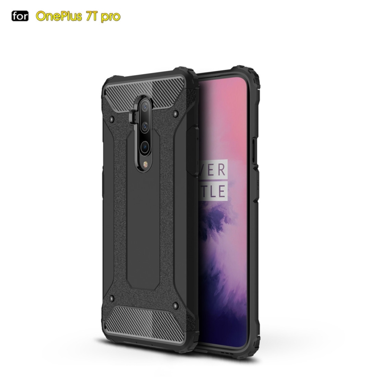 

For Oneplus 7T Pro Magic Armor TPU + PC Combination Case(Black)