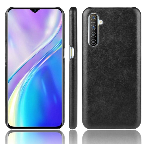 

For OPPO Realme XT / X2 / K5 Shockproof Litchi Texture PC + PU Case(Black)