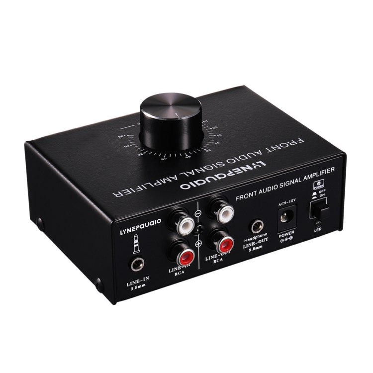 

B015 Front Stereo Signal Amplifier Booster Headphones Speaker Amplifier Headset Dual-Audio Source