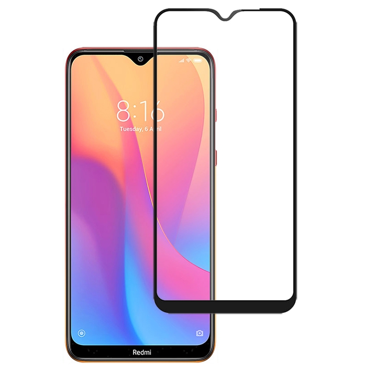 

For Xiaomi Redmi 8A 2pcs mocolo 0.33mm 9H 2.5D Full Glue Tempered Glass Film