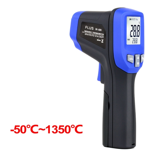 

FLUS IR-831 -30℃～1350℃ Laser Infrared Thermometers Circle Laser Infrared Handheld Digital Electronic Outdoor Hygrometer Thermometer