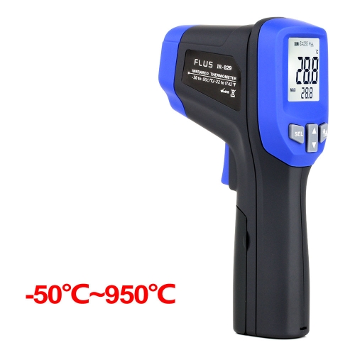 

FLUS IR-829 -30℃～950℃ Circle Laser Infrared Handheld Digital Electronic Outdoor Hygrometer Thermometer