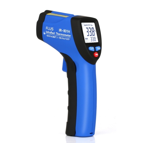 

FLUS IR-801H -50～350℃Laser Infrared Mini Handheld Portable Digital Electronic Outdoor Non-contact Thermometer