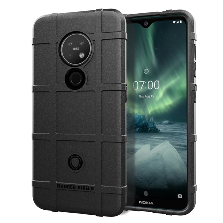 

For Nokia 7.2 Full Coverage Shockproof TPU Case(Black)