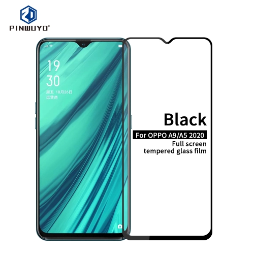 

For OPPO A9 2020 / A5 2020 PINWUYO 9H 2.5D Full Screen Tempered Glass Film(Black)
