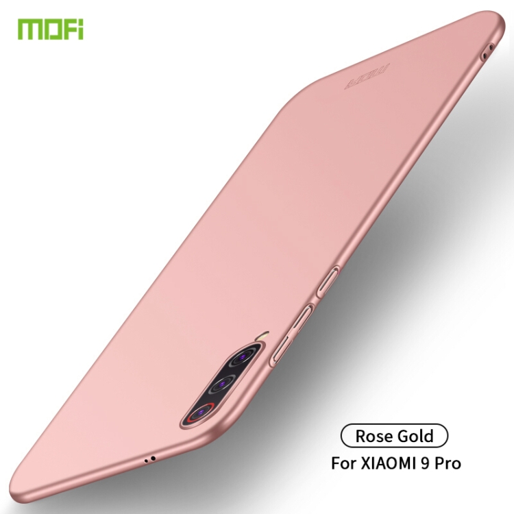 

For Xiaomi Mi 9 Pro MOFI Frosted PC Ultra-thin Hard Case(Rose gold)