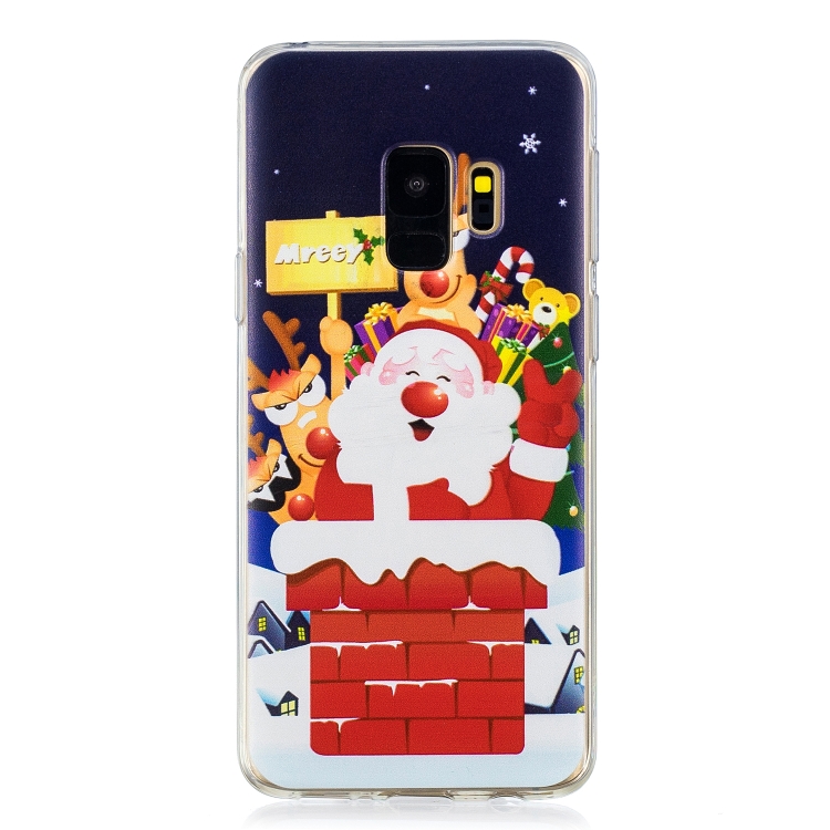 

For Galaxy S9 Plus Christmas Gift TPU case(Santa Claus)