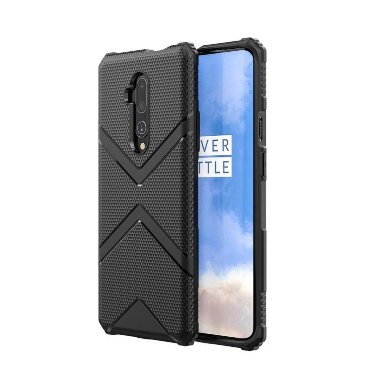 

For Oneplus 7T Pro Diamond Shield TPU Drop Protection Case(Black)