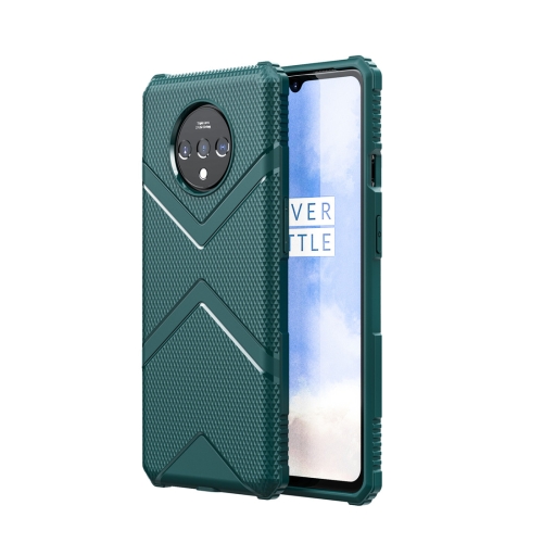 

For Oneplus 7T Diamond Shield TPU Drop Protection Case(Green)