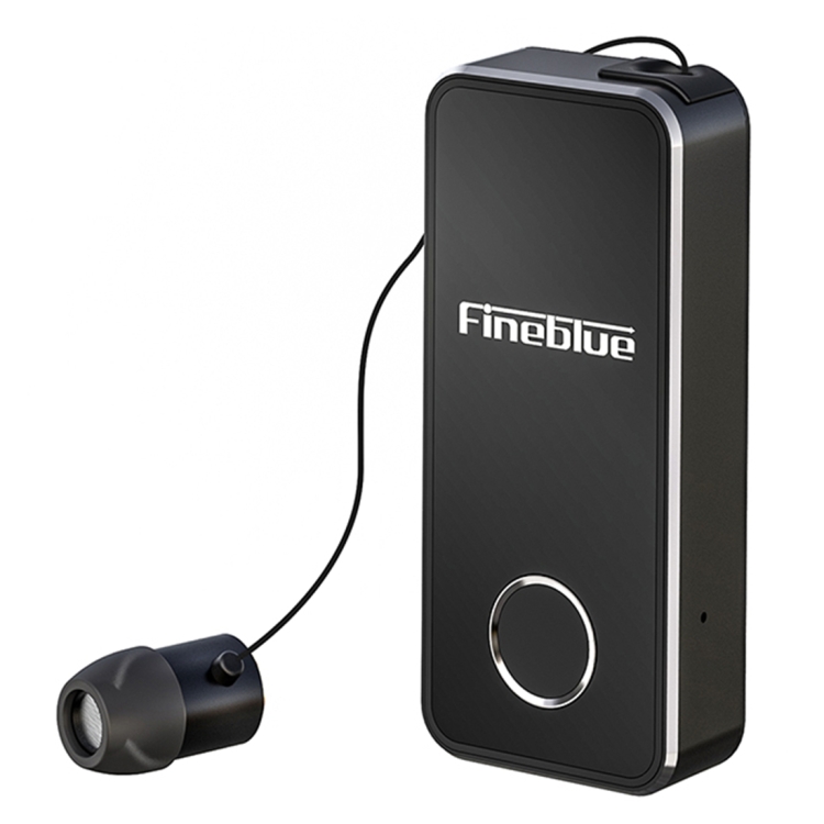 

FineBlue F2 Pro Wireless Bluetooth V5.0 Earphone Hands-Free Vibrating Alert Wear Clip Earphone(Black)