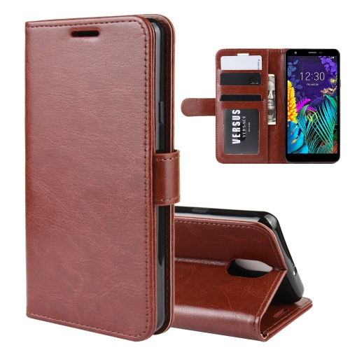 

For LG K30 2019/X2 (2019) Texture Single Fold Horizontal Flip Leather Case with Holder & Card Slots & Wallet(Brown)