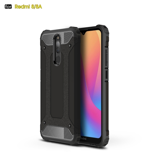 

For Xiamo Redmi 8 / 8A Magic Armor TPU + PC Combination Case(Black)