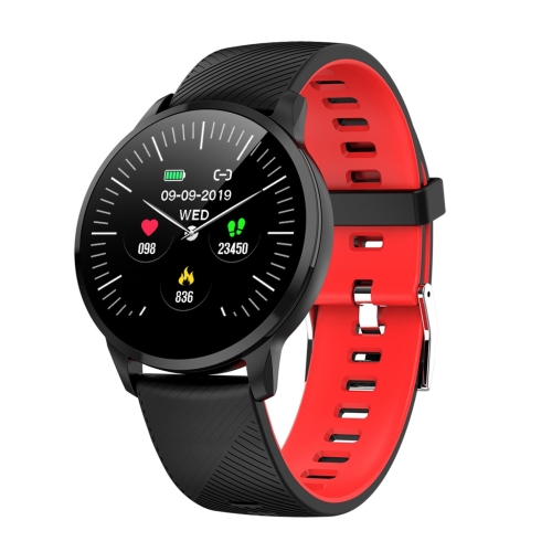 

S16 1.22 inch TFT Color Screen Smart Watch IP67 Waterproof,Silicone Watchband,Support Call Reminder /Heart Rate Monitoring/Blood Pressure Monitoring/Sleep Monitoring/Sedentary Reminder(Red)