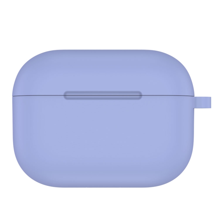 

ENKAY Hat-Prince for Apple AirPods Pro Wireless Earphone Silicone Soft Protective Case(Light Purple)