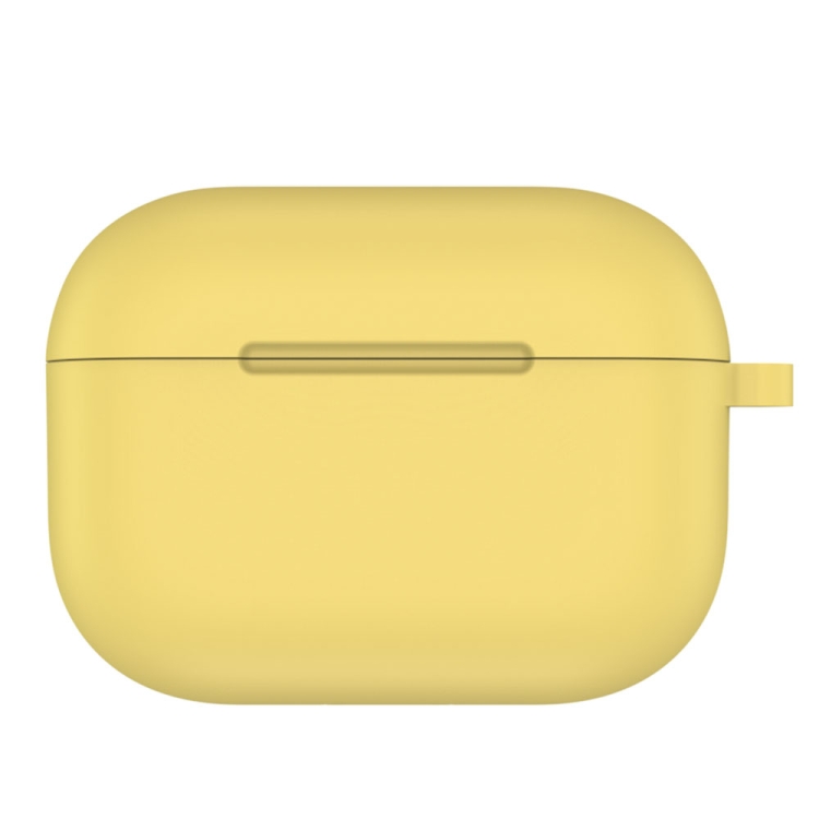 

ENKAY Hat-Prince for Apple AirPods Pro Wireless Earphone Silicone Soft Protective Case(Yellow)