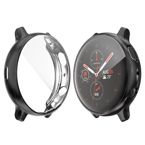 

For Samsung Galaxy Watch Active 2 40mm ENKAY Hat-prince Full Coverage Electroplate TPU Case(Black)