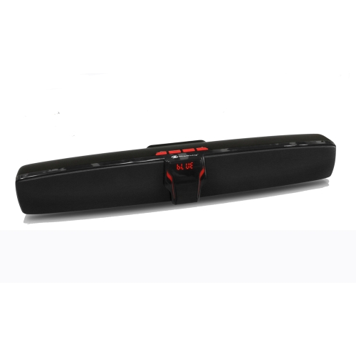 

New Rixing NR7017 TWS Portable 10W Stereo Surround Soundbar Bluetooth Speaker with Microphone(Black)